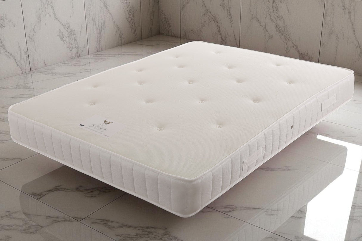 Bellaza Wingback Ottoman Storage Bed Frame Set With Mattress