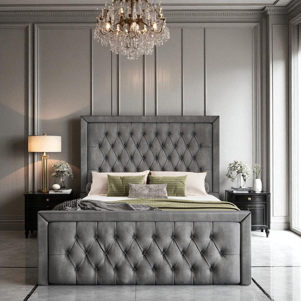 Ariana Ottoman Storage Bed Frame Set With Mattress