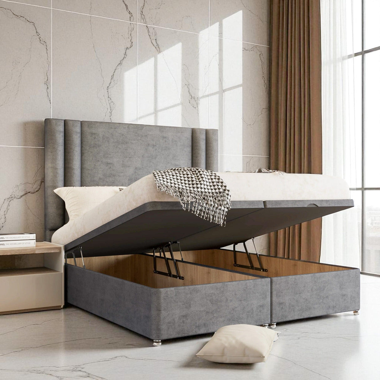 Anaya Ottoman Storage Divan Bed Set