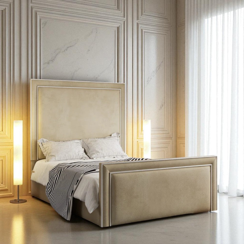 Bellini Ottoman Storage Bed Frame Set With Mattress