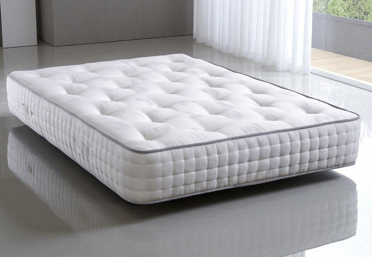 Taya Ottoman Storage Bed Frame Set With Mattress