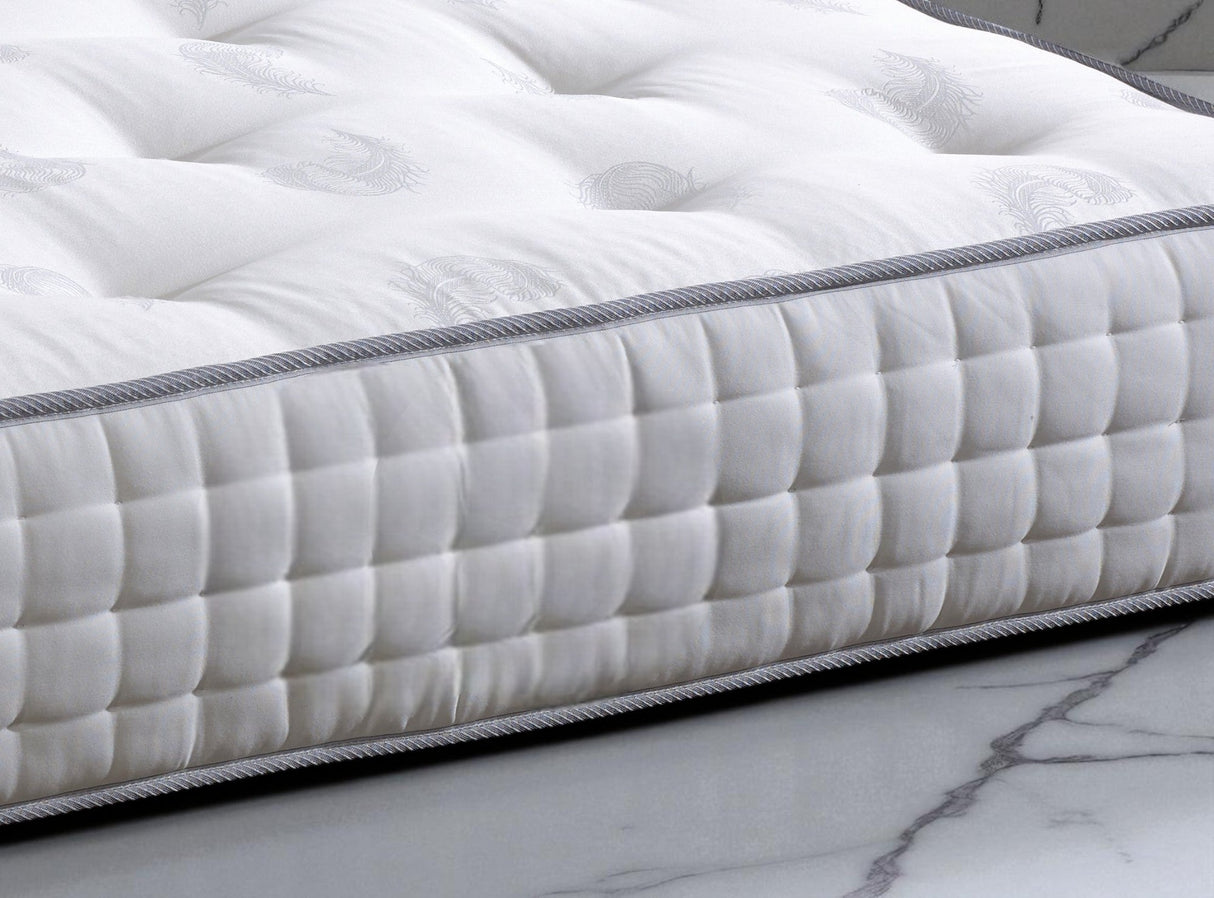 Clarissa 1000 Pocket Sprung Cashmere Wool Silk Natural Mattress