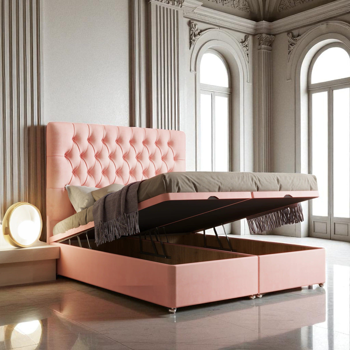 Massimo Ottoman Storage Divan Bed Set