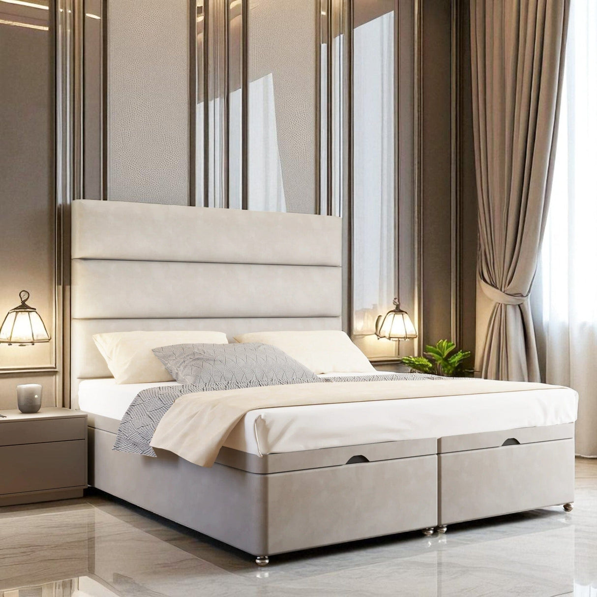 Firenza Ottoman Storage Divan Bed Set