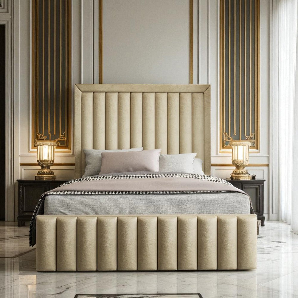 Hana Ottoman Storage Bed Frame Set With Mattress