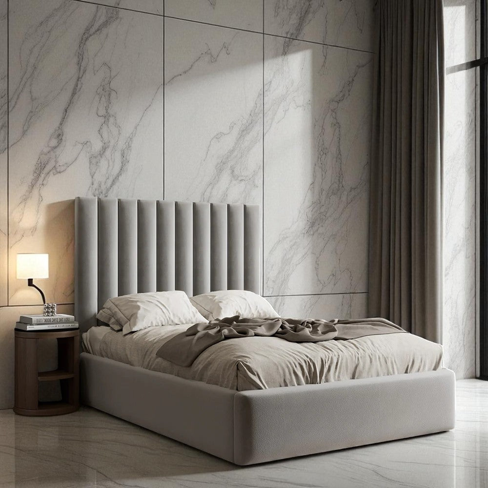 Taya Ottoman Storage Bed Frame Set With Mattress