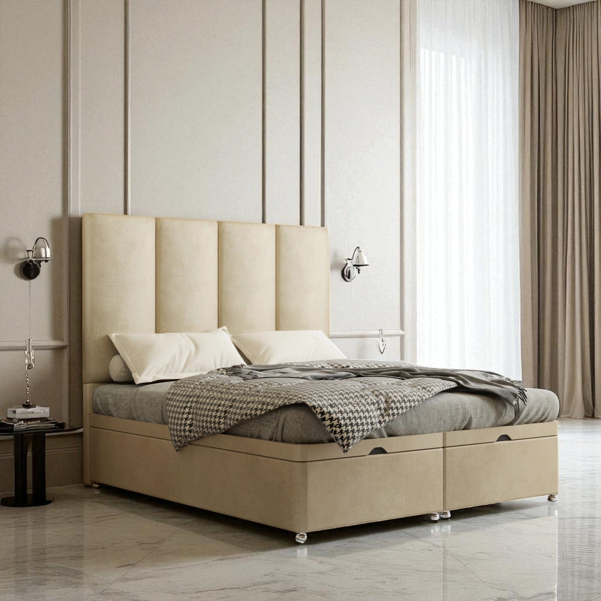 Veneno Ottoman Storage Divan Bed Set