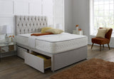 Catalina Divan Bed Set with Button Headboard