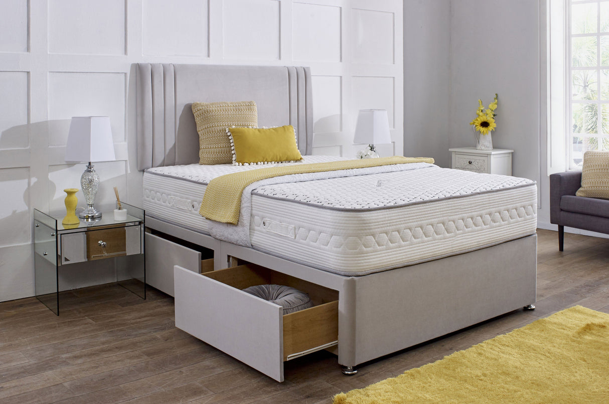 Ava Divan Bed Set with Headboard