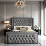 Aliyah Ottoman Storage Bed Frame Set With Mattress