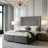 Belluna Ottoman Storage Divan Bed Set With Mattress