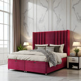 Caruso Ottoman Storage Divan Bed Set With Mattress