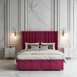 Caruso Ottoman Storage Divan Bed Set With Mattress