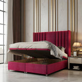 Caruso Ottoman Storage Divan Bed Set With Mattress