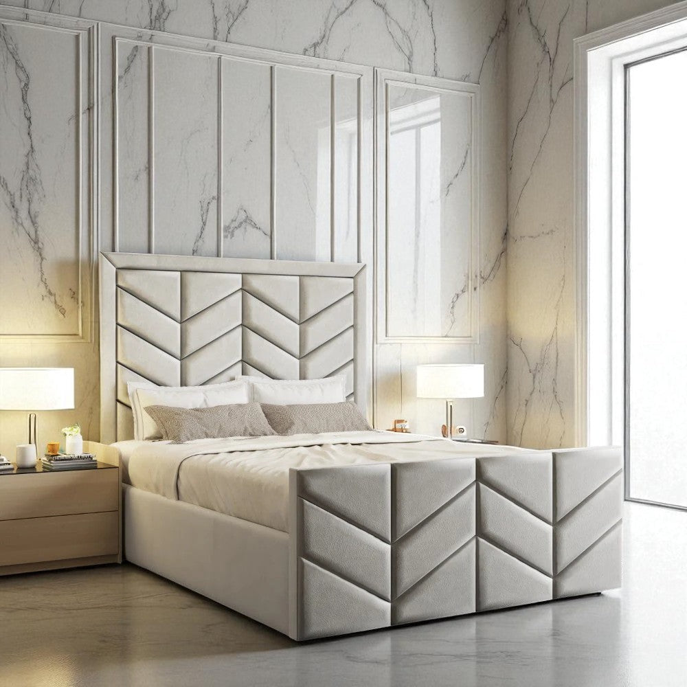 Casina Ottoman Storage Bed Frame Set With Mattress