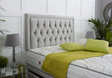 Windsor Button Headboard with Border - Bed Frame Direct