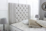 Regal Upholstered Button Headboard - Bed Frame Direct