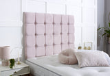 Perth Divan Bed Set with Tall Button Headboard and Footboard