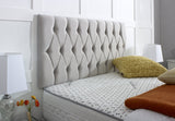 Catalina Divan Bed Set with Button Headboard