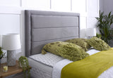 Isabella Divan Bed Set with Border Headboard