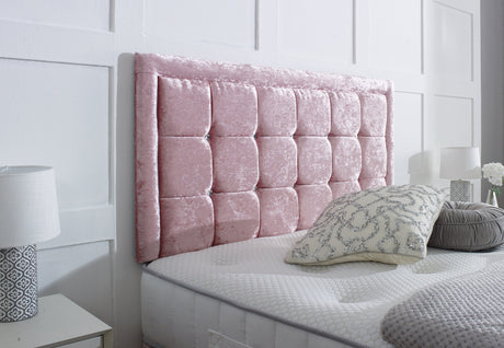 Aurora Button Headboard with Border - Bed Frame Direct