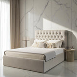 Ella Ottoman Storage Bed Frame Set With Mattress