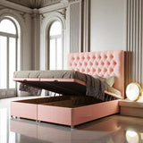 Eterna Ottoman Storage Divan Bed Set With Mattress
