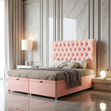 Eterna Ottoman Storage Divan Bed Set With Mattress