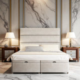 Fiorenza Ottoman Storage Divan Bed Set With Mattress