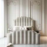 Leon Ottoman Storage Bed Frame Set With Mattress