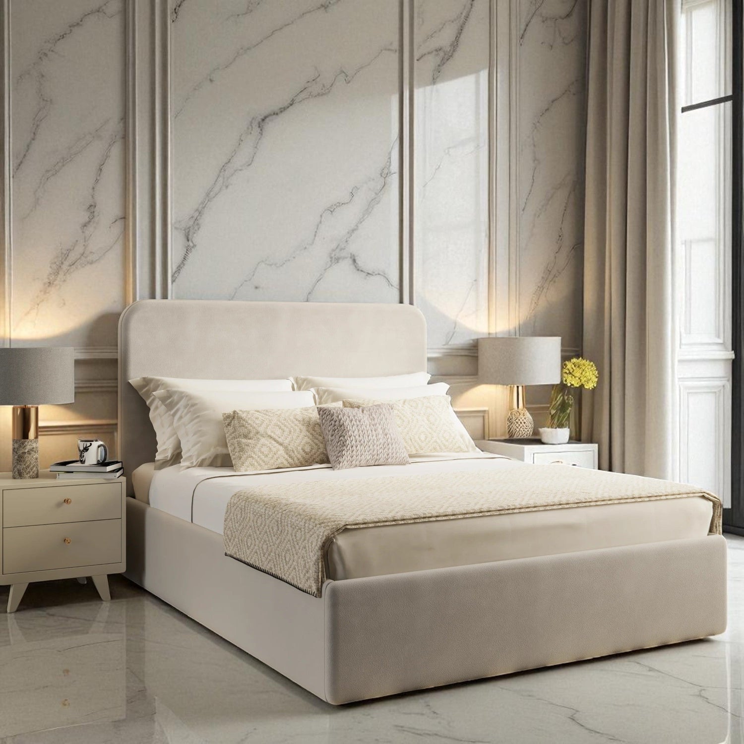 Elise Ottoman Storage Bed Frame Set Bed Frame Bed Frame Direct