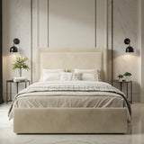 Nina Ottoman Storage Bed Frame Set With Mattress