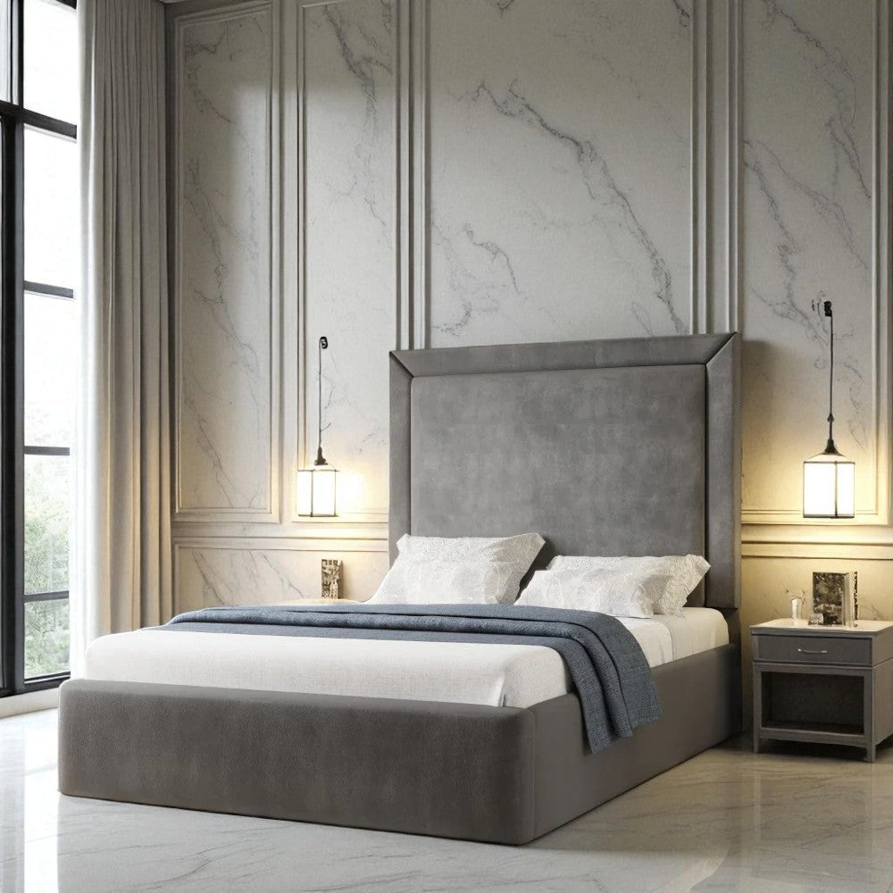 Rima Ottoman Storage Bed Frame Set With Mattress
