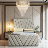 Vito Ottoman Storage Bed Frame Set With Mattress