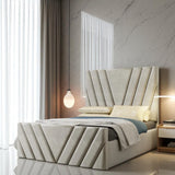 Vito Ottoman Storage Bed Frame Set With Mattress